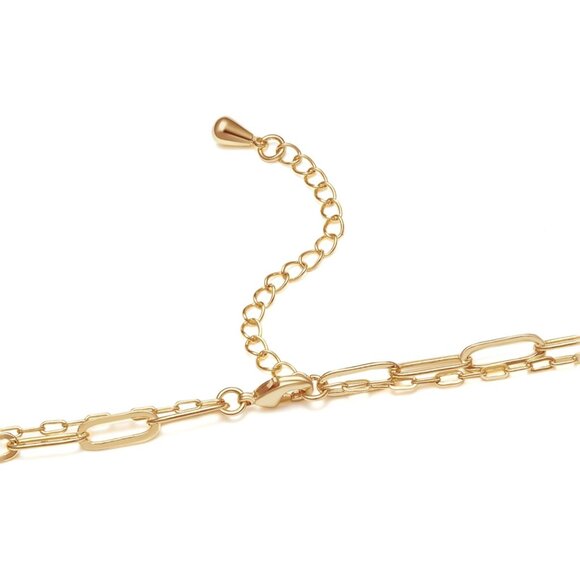 Hypoallergenic Gold-Plated Initial Necklace - Meaningful Personalized Gift - Picture 4 of 7